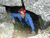 Mike Tretter in Inman's Cave